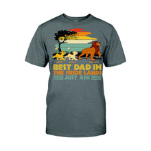 Load image into Gallery viewer, Personalized Best Dad T-Shirt &amp; Hoodie for Father's Day Gift
