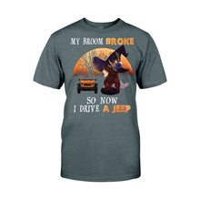Load image into Gallery viewer, Personalized Halloween T-Shirt &amp; Hoodie Custom Name for Jeep Lovers
