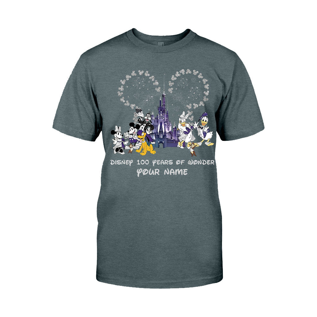 Personalized Disney 100 Years of Wonder T-shirt & Hoodie Gift