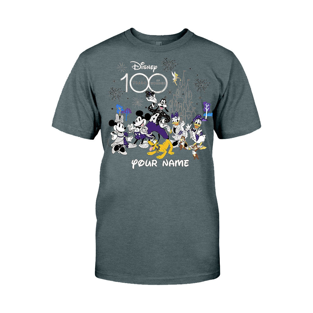 Personalized Disney 100 Years of Wonder T-shirt & Hoodie Gift