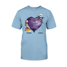Load image into Gallery viewer, Personalized Couple T-Shirt &amp; Hoodie Custom Names Gift
