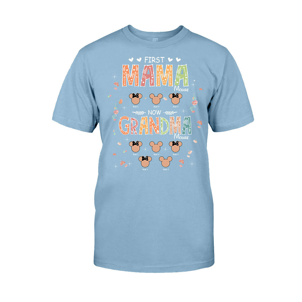 Personalized Grandma Mouse T-shirt Hoodie Gift for Mother's Day