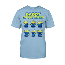 Load image into Gallery viewer, Personalized Daddy Of The Aliens T-Shirt &amp; Hoodie Gift for Dad
