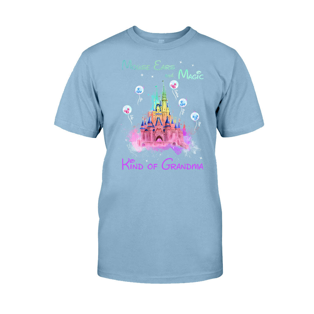 Personalized Mouse Ears T-Shirt for Grandma | Custom Magic Gift