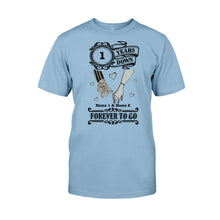 Load image into Gallery viewer, Personalized Couple T-shirt Hoodie Forever To Go Custom Name Gift
