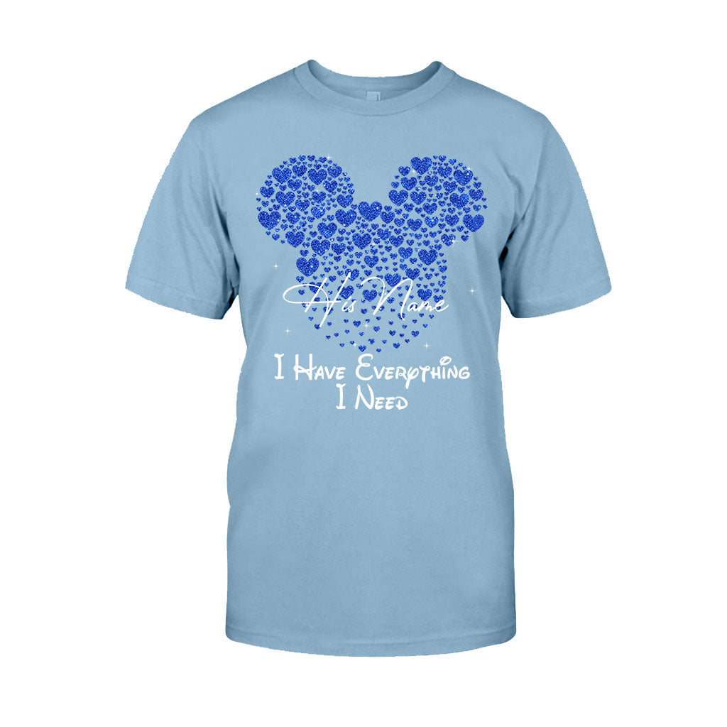 Personalized Mouse T-shirt & Hoodie Custom Name Gift for Couples