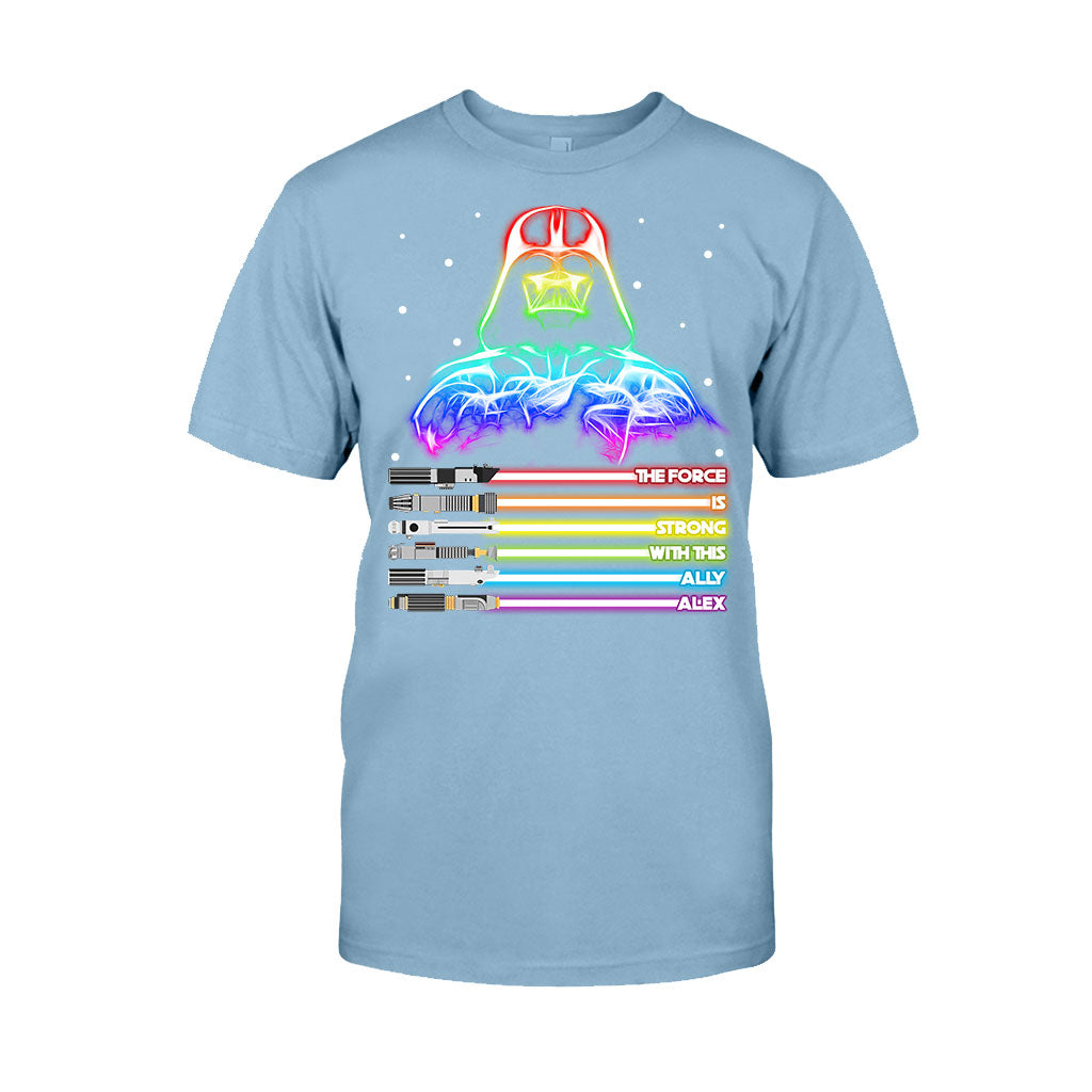 Personalized LGBT Support T-Shirt & Hoodie with Custom Name