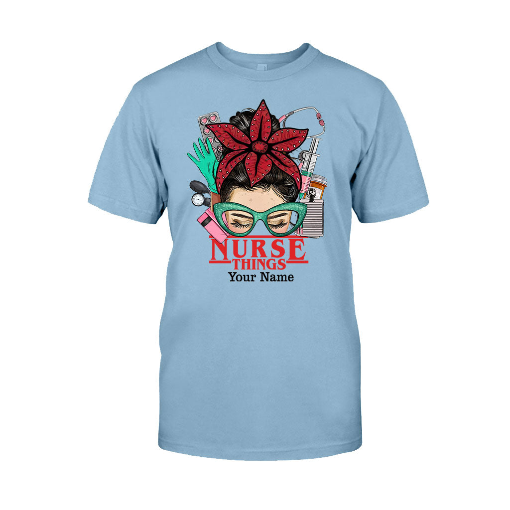 Personalized Nurse Things T-shirt & Hoodie Custom Name Gift