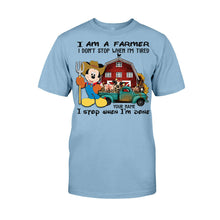 Load image into Gallery viewer, Personalized Farmer T-Shirt &amp; Hoodie Custom Name Gift
