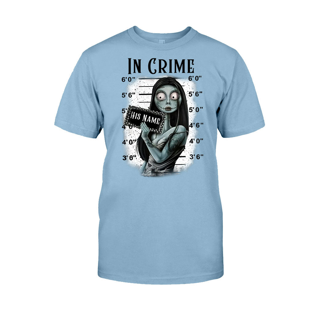 Personalized Partner In Crime T-shirt & Hoodie Gift for Couples