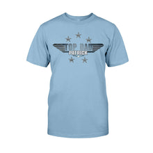 Load image into Gallery viewer, Personalized Top Dad T-shirt &amp; Hoodie Gift with Custom Name
