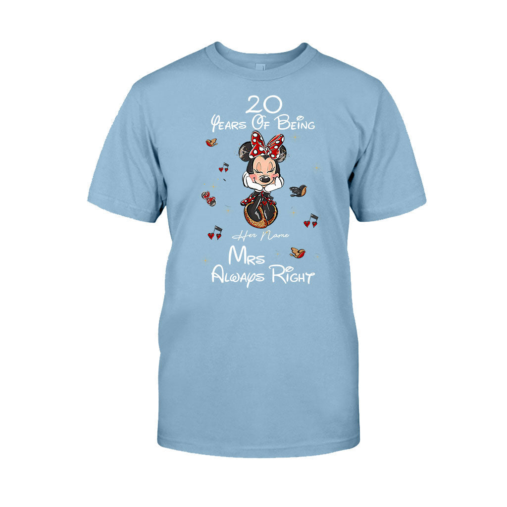 Personalized Couple T-shirt & Hoodie Custom Name Gift Idea