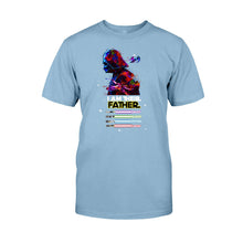 Load image into Gallery viewer, Personalized Darth Vader Lightsaber T-Shirt for Dad - Custom Star Wars Family Shirt
