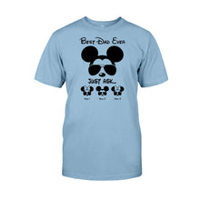 Load image into Gallery viewer, Personalized Mickey Mouse T-shirt &amp; Hoodie Gift for Dad's Day
