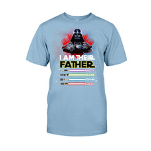Load image into Gallery viewer, Personalized Star Wars Father T-shirt and Hoodie Gift
