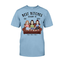 Load image into Gallery viewer, Personalized Bestie T-shirt and Hoodie Gift for Friends
