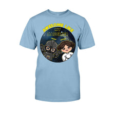 Load image into Gallery viewer, Personalized Awesome Like My Daughter T-shirt Hoodie Gift for Dad
