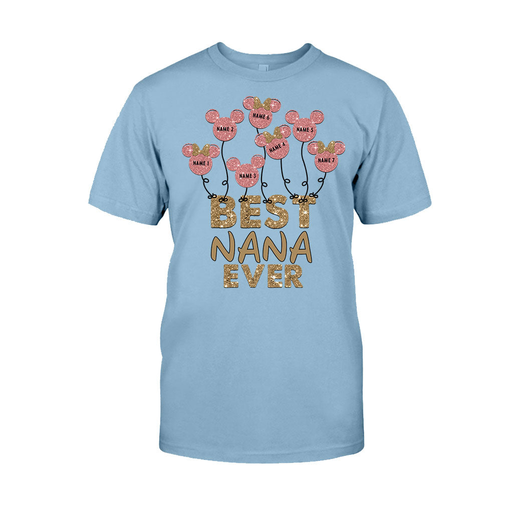 Personalized Mother's Day Mouse T-Shirt & Hoodie Gift for Nana