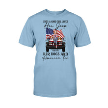 Load image into Gallery viewer, Personalized Independence Day T-Shirt &amp; Hoodie with Names for Jeep Lovers
