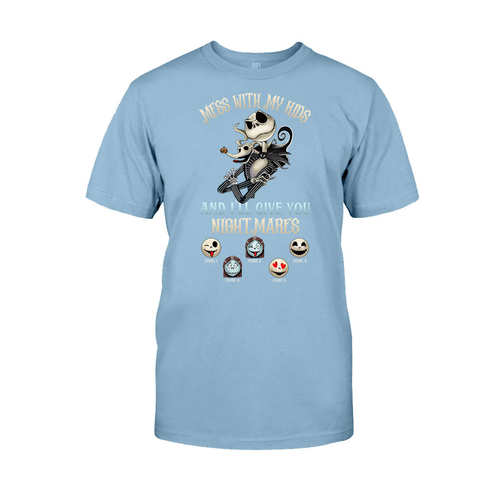 Personalized Nightmare T-shirt and Hoodie Gift for Dad | Halloween & Father's Day