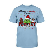 Load image into Gallery viewer, Personalized Dog Lover T-shirt Custom Name Gift for Pet Owner
