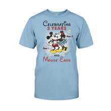 Load image into Gallery viewer, Personalized Couple Mouse T-shirt and Hoodie for Anniversary Gift
