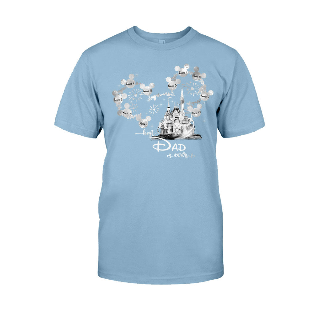 Personalized Best Dad Ever T-Shirt & Hoodie Gift for Father's Day