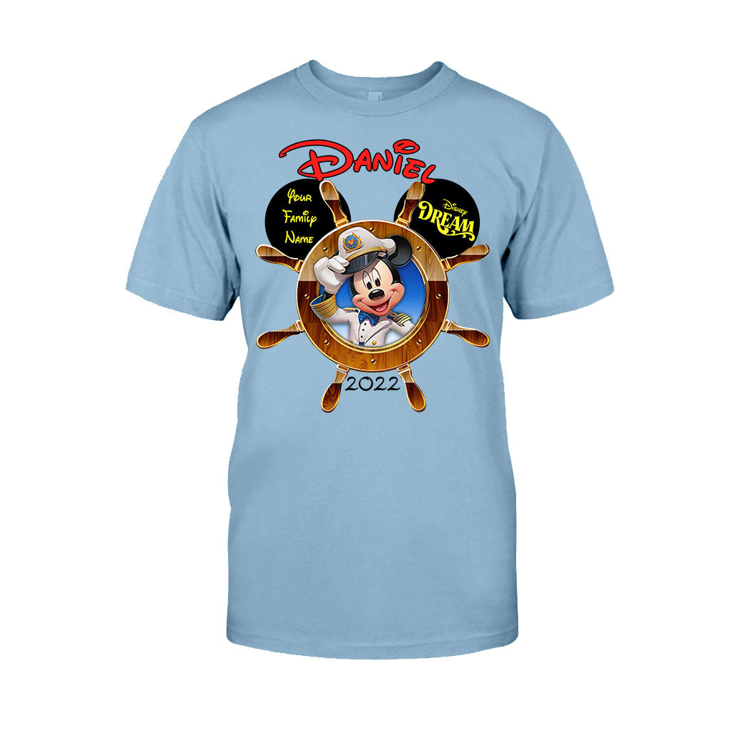 Personalized Mickey Mouse Ears Cruise T-shirt & Hoodie Gift for Family