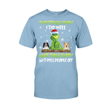 Load image into Gallery viewer, Personalized Grinch Christmas T-Shirt &amp; Hoodie Gift for Dog Lovers
