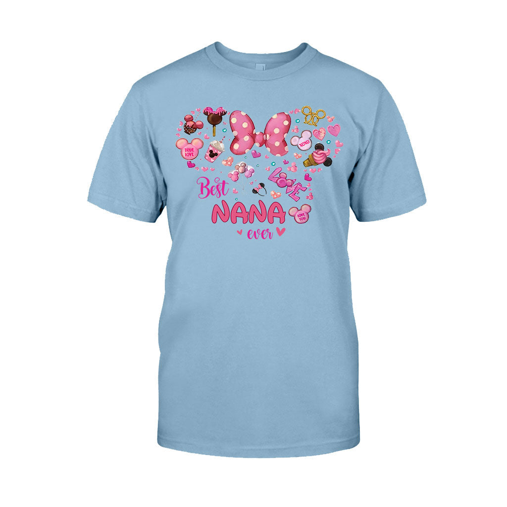 Personalized Best Nana Ever T-shirt & Hoodie Gift for Grandma