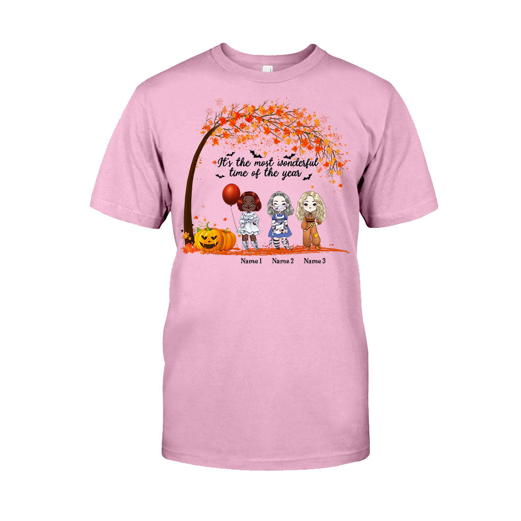 Personalized Halloween Bestie T-Shirt & Hoodie Gift for Friends
