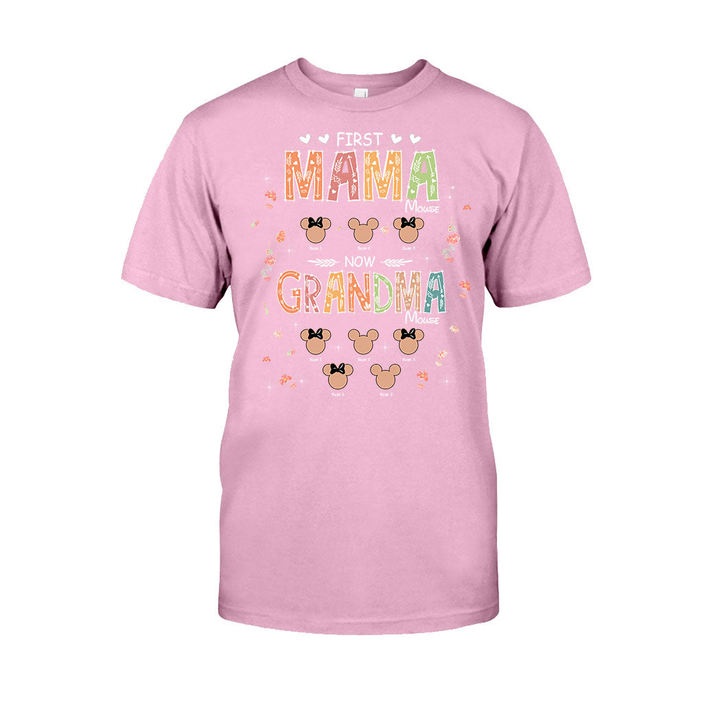 Personalized Grandma Mouse T-shirt Hoodie Gift for Mother's Day