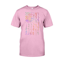 Load image into Gallery viewer, Personalized Mouse Ears Pledge of Allegiance T-shirt &amp; Hoodie for Independence Day
