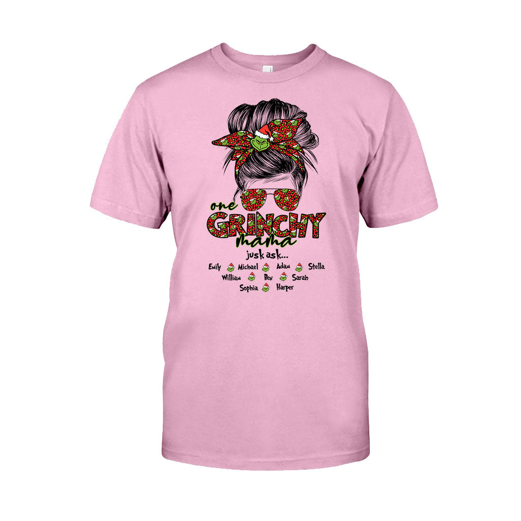 Personalized Christmas T-shirt & Hoodie Gift for Mom Life