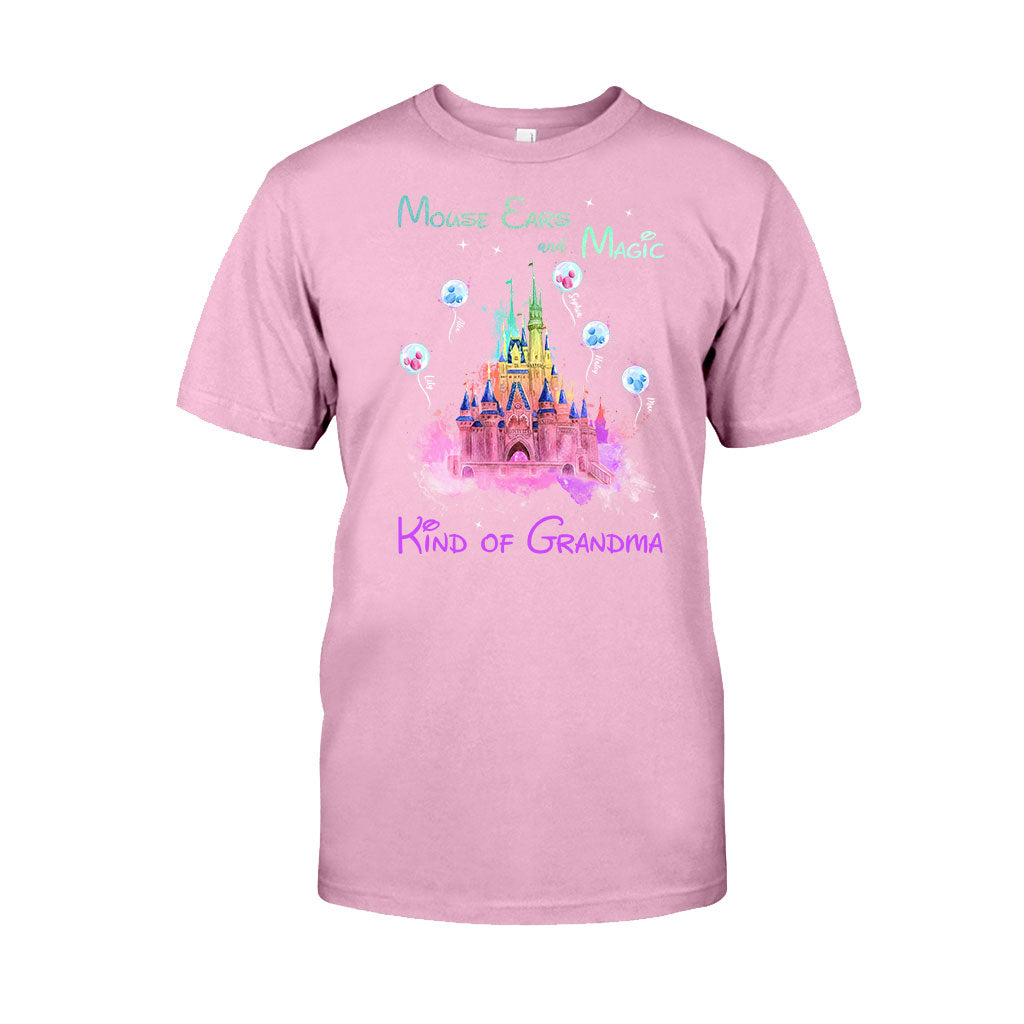 Personalized Mouse Ears T-Shirt for Grandma | Custom Magic Gift
