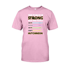 Load image into Gallery viewer, Personalized Family T-Shirt Custom Name The Force Is Strong Gift
