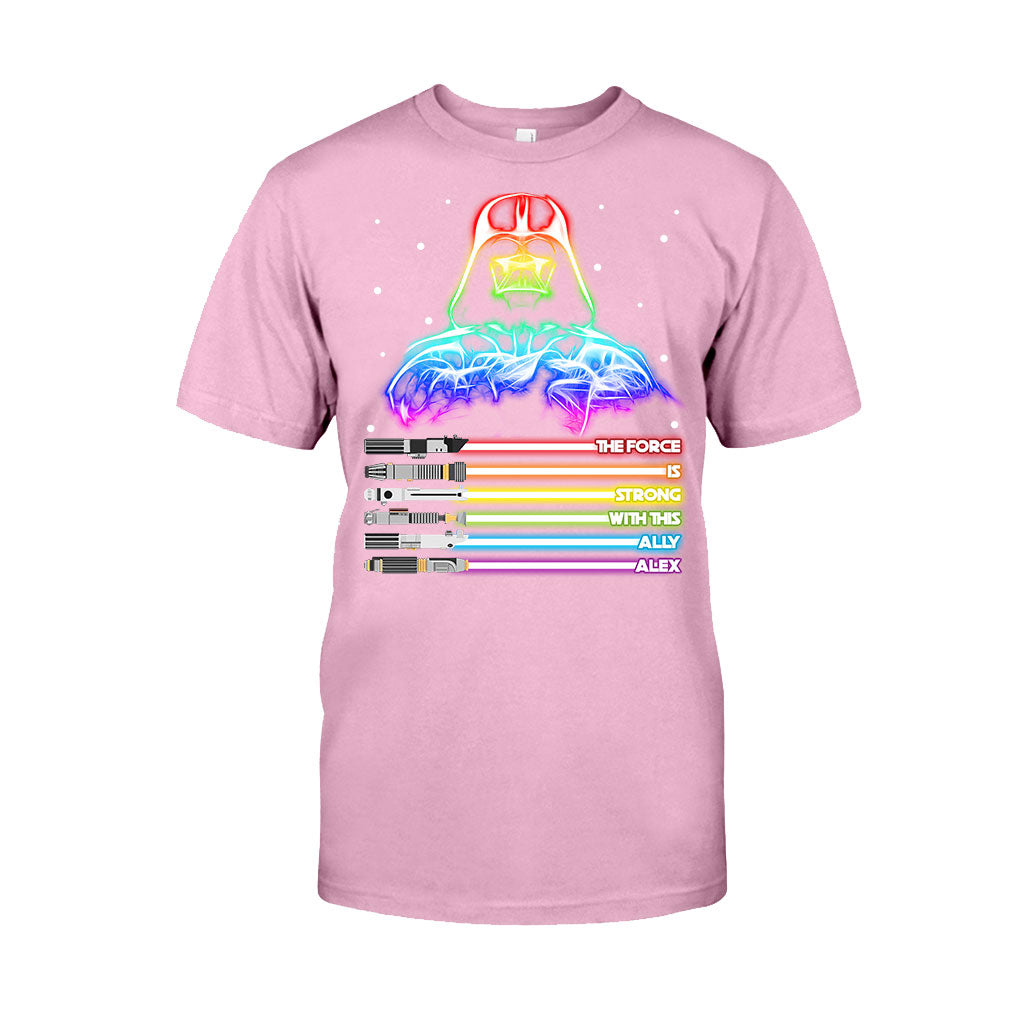 Personalized LGBT Support T-Shirt & Hoodie with Custom Name