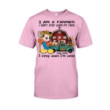 Load image into Gallery viewer, Personalized Farmer T-Shirt &amp; Hoodie Custom Name Gift
