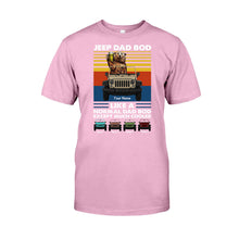 Load image into Gallery viewer, Personalized Jeep Dad Bod T-shirt &amp; Hoodie Custom Name Gift
