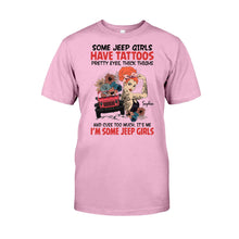 Load image into Gallery viewer, Personalized Jeep Girls T-Shirt Custom Name Gift for Her
