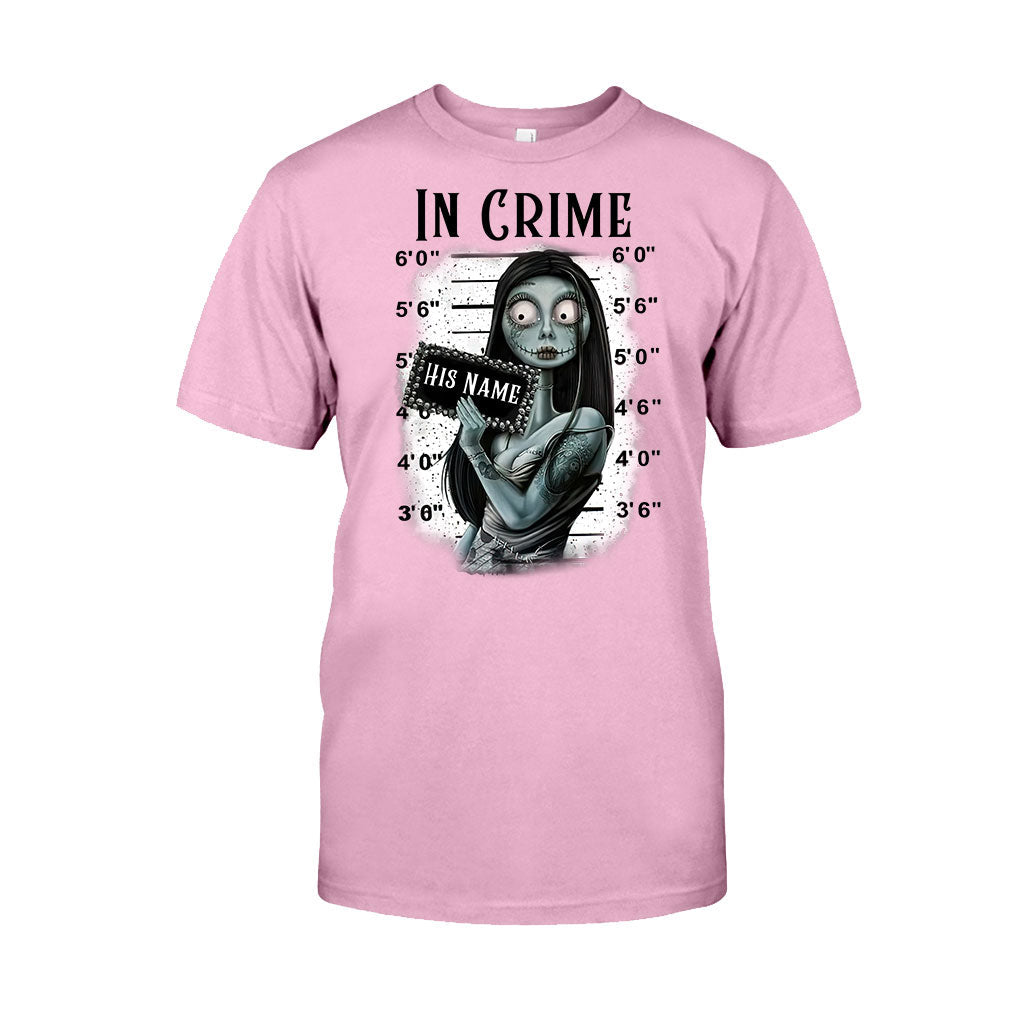 Personalized Partner In Crime T-shirt & Hoodie Gift for Couples