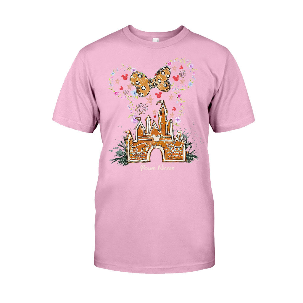 Personalized Merry Christmas Mouse T-shirt & Hoodie Custom Name Gift