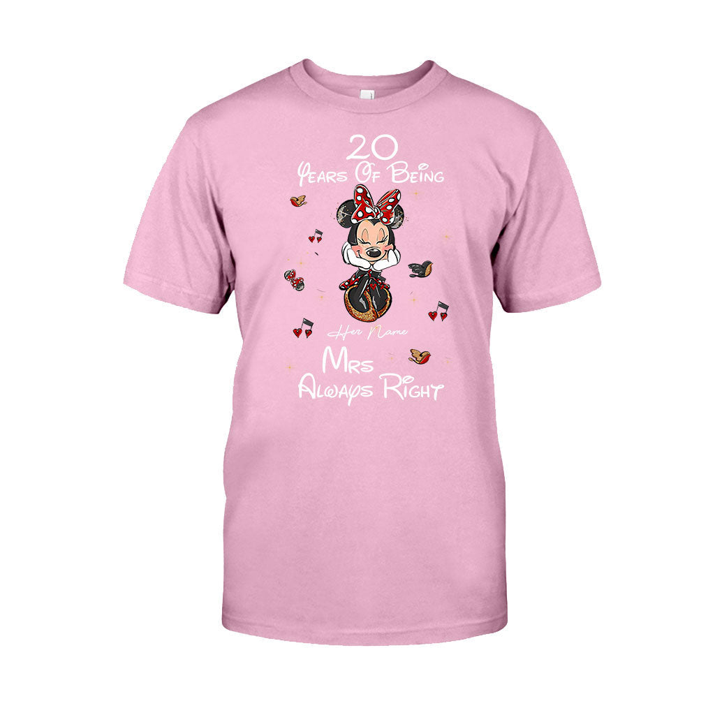 Personalized Couple T-shirt & Hoodie Custom Name Gift Idea