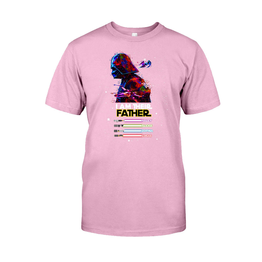 Personalized I Am Their Father T-shirt & Hoodie Gift for Dad