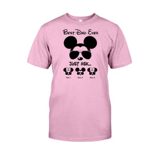 Load image into Gallery viewer, Personalized Mickey Mouse T-shirt &amp; Hoodie Gift for Dad's Day
