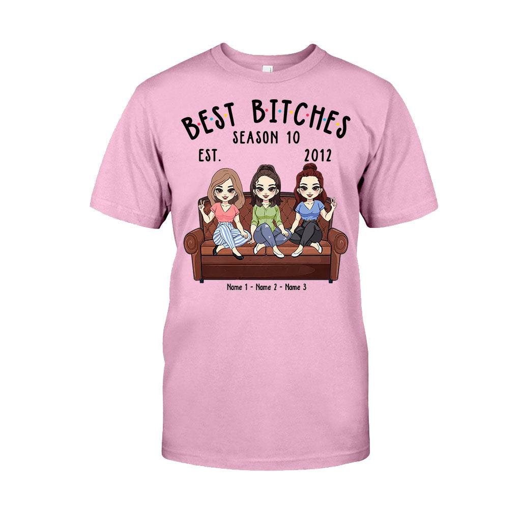Personalized Bestie T-shirt and Hoodie Gift for Friends