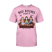 Load image into Gallery viewer, Personalized Bestie T-shirt and Hoodie Gift for Friends
