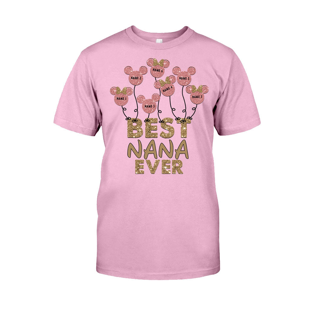 Personalized Mother's Day Mouse T-Shirt & Hoodie Gift for Nana