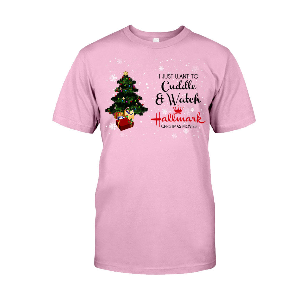 Personalized Christmas T-shirt & Hoodie for Cuddle Lovers