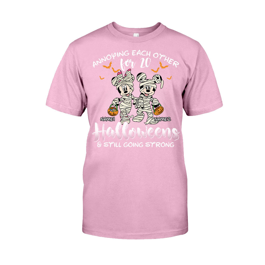 Personalized Halloween Mouse T-shirt & Hoodie Unique Couple Gift